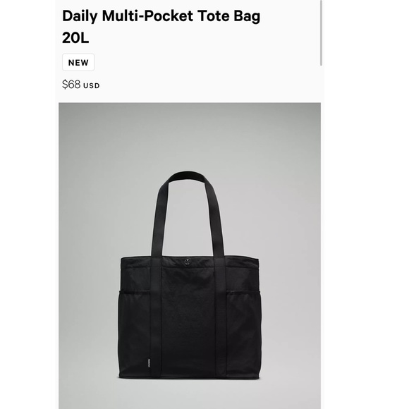 lululemon athletica Handbags - NWT Lululemon Daily Multi-Pocket Tote